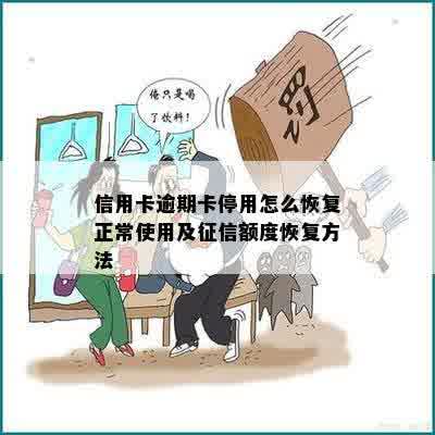 信用卡逾期卡停用怎么恢复正常使用及征信额度恢复方法