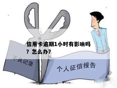 信用卡逾期1小时有影响吗？怎么办？