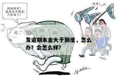 发逾期本金大于额度，怎么办？会怎么样？