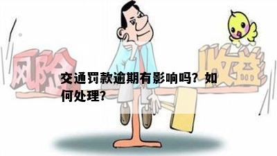 交通罚款逾期有影响吗？如何处理？