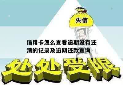 信用卡怎么查看逾期没有还清的记录及逾期还款查询