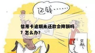 信用卡逾期未还款会降额吗？怎么办？