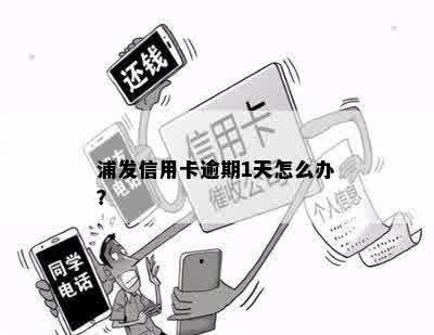 浦发信用卡逾期1天怎么办？