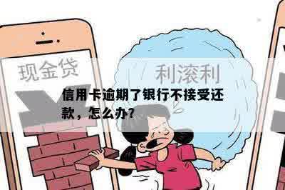 信用卡逾期了银行不接受还款，怎么办？