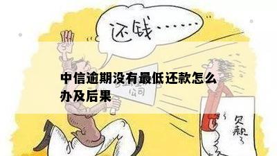 中信逾期没有更低还款怎么办及后果