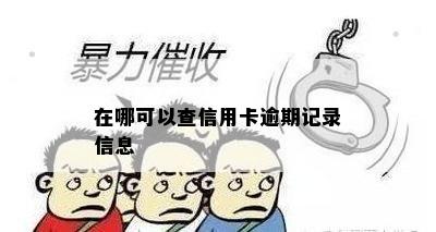 在哪可以查信用卡逾期记录信息