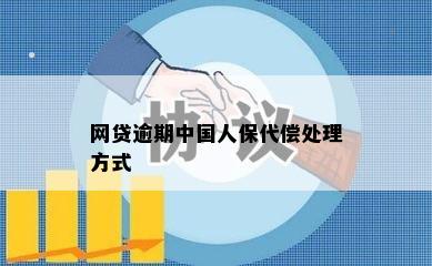 网贷逾期中国人保代偿处理方式