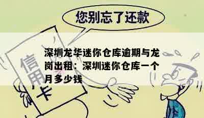 深圳龙华迷你仓库逾期与龙岗出租：深圳迷你仓库一个月多少钱