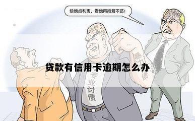 贷款有信用卡逾期怎么办