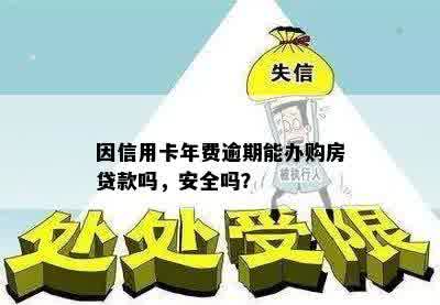 因信用卡年费逾期能办购房贷款吗，安全吗？