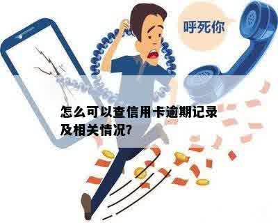 怎么可以查信用卡逾期记录及相关情况？