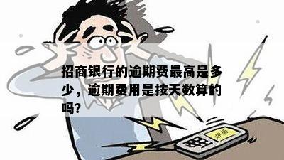 招商银行的逾期费更高是多少，逾期费用是按天数算的吗？