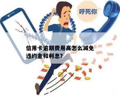 信用卡逾期费用高怎么减免违约金和利息？