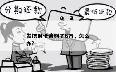 发信用卡逾期了6万，怎么办？