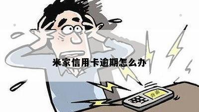 米家信用卡逾期怎么办