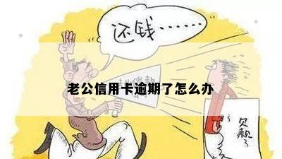 老公信用卡逾期了怎么办