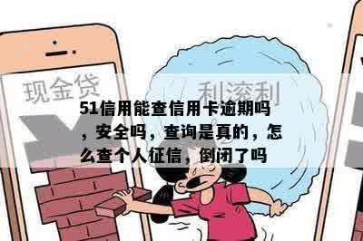 51信用能查信用卡逾期吗，安全吗，查询是真的，怎么查个人征信，倒闭了吗