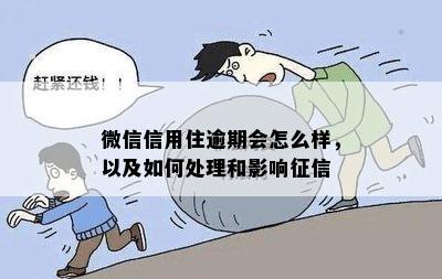 微信信用住逾期会怎么样，以及如何处理和影响征信