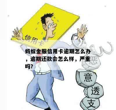 蚂蚁金服信用卡逾期怎么办，逾期还款会怎么样，严重吗？