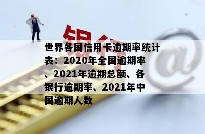 世界各国信用卡逾期率统计表：2020年全国逾期率、2021年逾期总额、各银行逾期率、2021年中国逾期人数