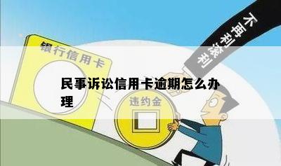 民事诉讼信用卡逾期怎么办理