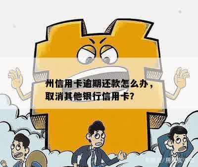 州信用卡逾期还款怎么办，取消其他银行信用卡？