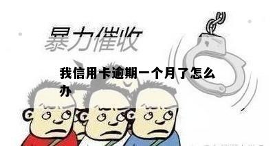 我信用卡逾期一个月了怎么办