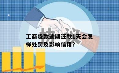 工商贷款逾期还款1天会怎样处罚及影响信用？