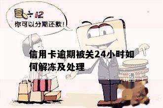 信用卡逾期被关24小时如何解冻及处理