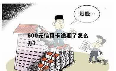 600元信用卡逾期了怎么办？