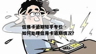 信用卡逾期知乎专栏 - 如何处理信用卡逾期情况？