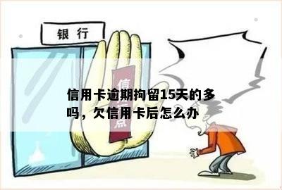 信用卡逾期拘留15天的多吗，欠信用卡后怎么办