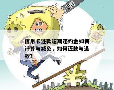 信用卡还款逾期违约金如何计算与减免，如何还款与退款？