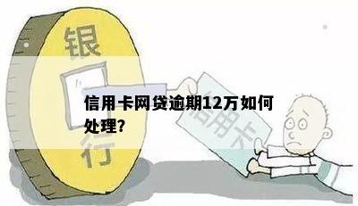 信用卡网贷逾期12万如何处理？