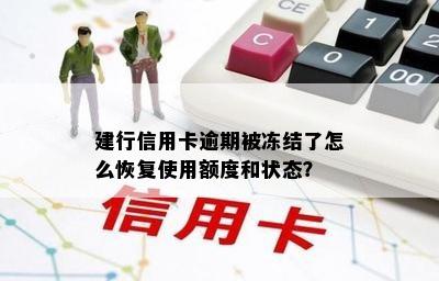 建行信用卡逾期被冻结了怎么恢复使用额度和状态？