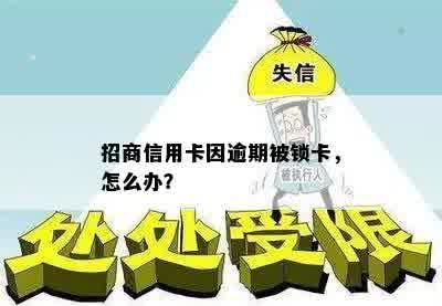 招商信用卡因逾期被锁卡，怎么办？