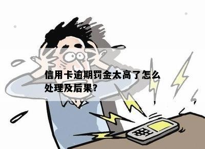 信用卡逾期罚金太高了怎么处理及后果？