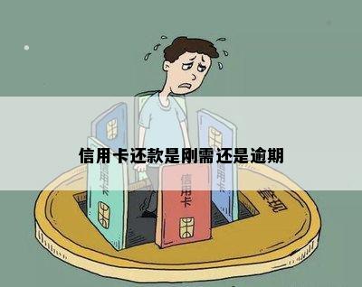 信用卡还款是刚需还是逾期