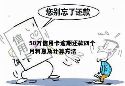 50万信用卡逾期还款四个月利息及计算方法