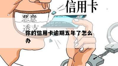 你的信用卡逾期五年了怎么办