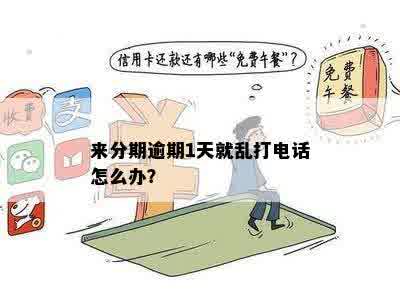 来分期逾期1天就乱打电话怎么办？