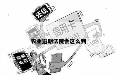 农业逾期法院会这么判