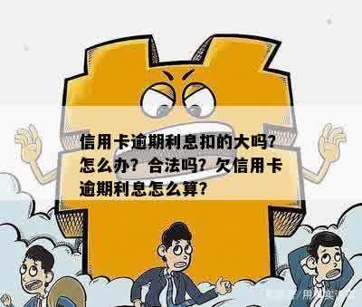 信用卡逾期利息扣的大吗？怎么办？合法吗？欠信用卡逾期利息怎么算？