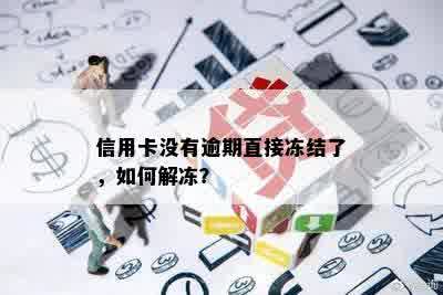 信用卡没有逾期直接冻结了，如何解冻？