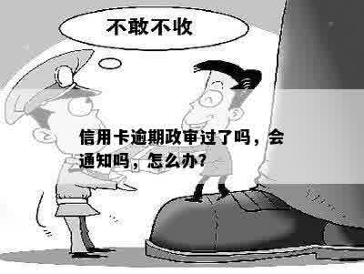 信用卡逾期政审过了吗，会通知吗，怎么办？