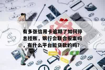 有多张信用卡逾期了如何停息挂账，银行会联合报案吗，有什么平台能贷款的吗？