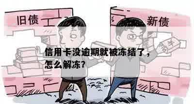 信用卡没逾期就被冻结了，怎么解冻？