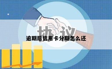 逾期后信用卡分期怎么还