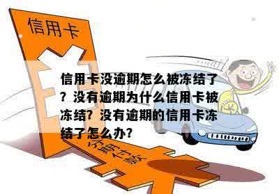 信用卡没逾期怎么被冻结了？没有逾期为什么信用卡被冻结？没有逾期的信用卡冻结了怎么办？