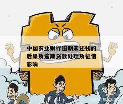 中国农业银行逾期未还钱的后果及逾期贷款处理及征信影响